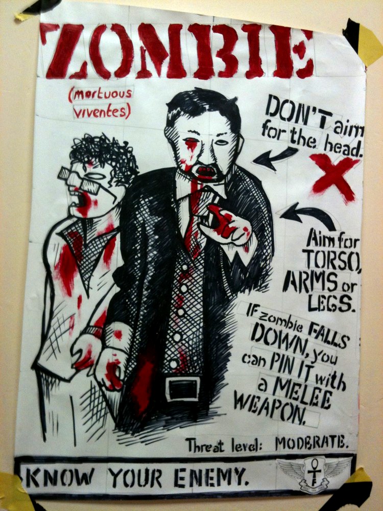 Zombies poster (Payday) Zombies poster (Payday)